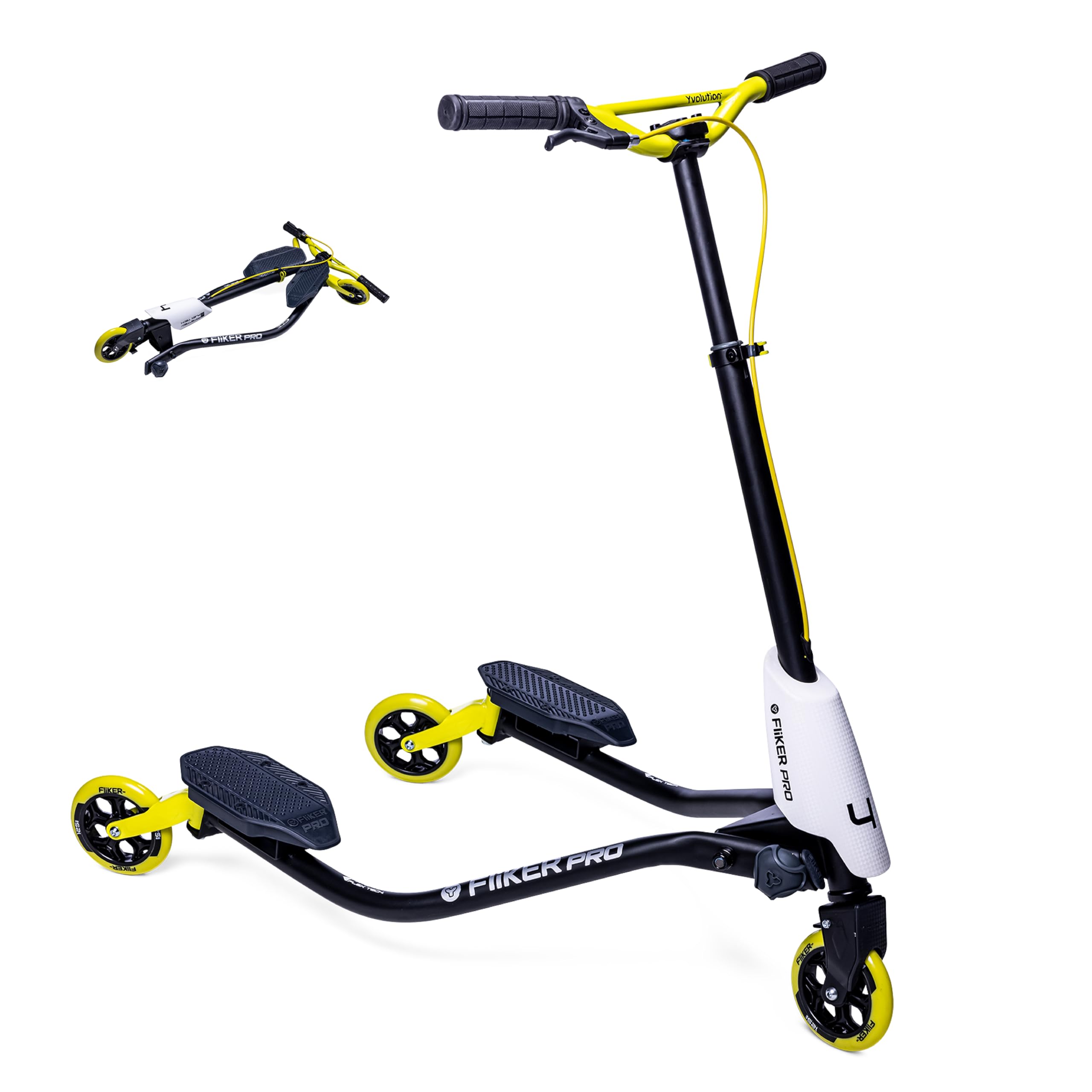 Yvolution Y Fliker Pro Drifting Scooter Foldable Swing Wiggle